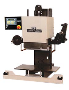 Pneumatic hot stamping machine for high-speed precision printing